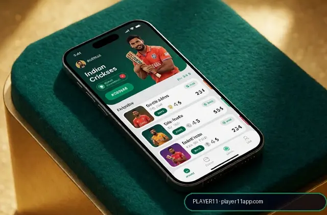 Player11 (play er 11 app) fantasy cricket & matchday visual 1